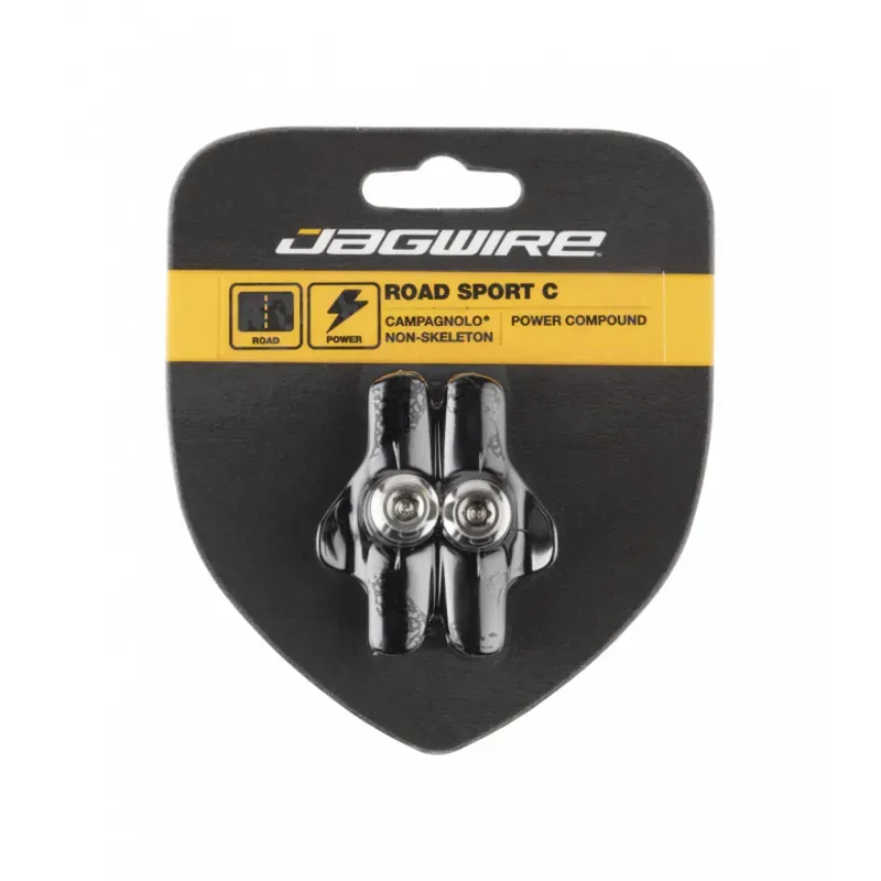 Jagwire Road Sport C Brake Pads Campagnolo Non-Skeleton in Black-1