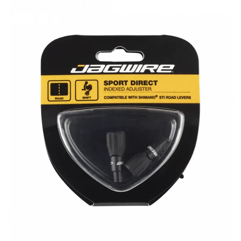 Jagwire Sport Direct Rocket II Gear Cable Adjusters 4mm in Black-1