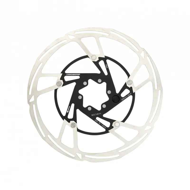 Pro LR2-E Disc Brake Rotor - 6- Bolt Silver-1