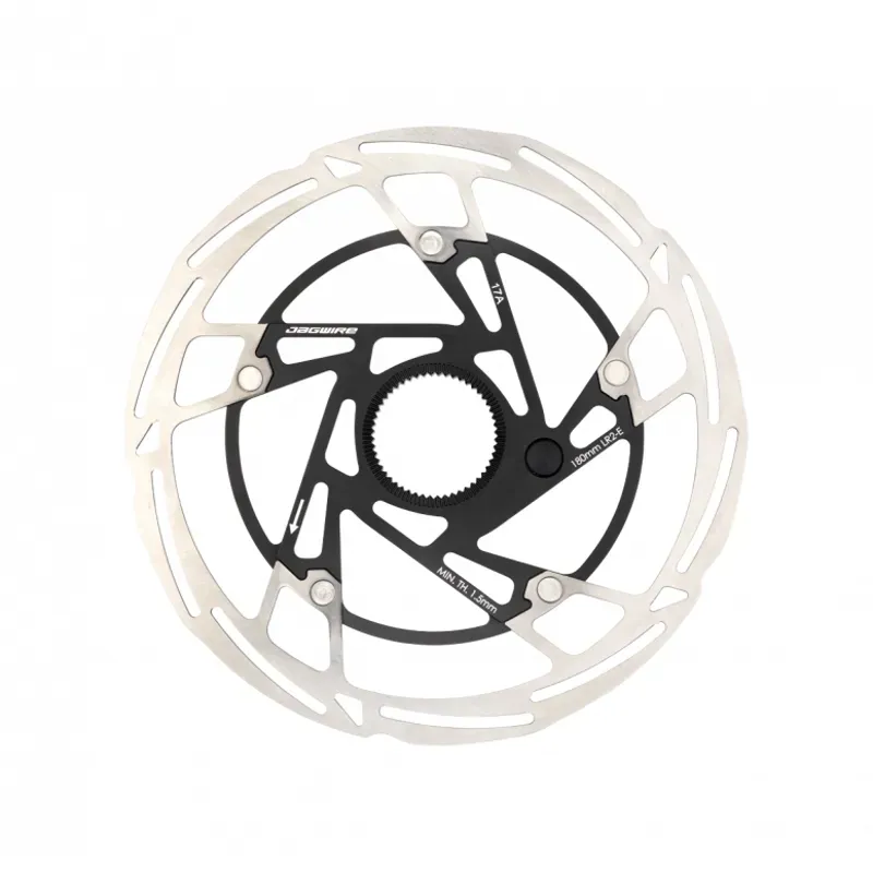 Pro LR2-E Disc Brake Rotor - Centerlock Silver-2