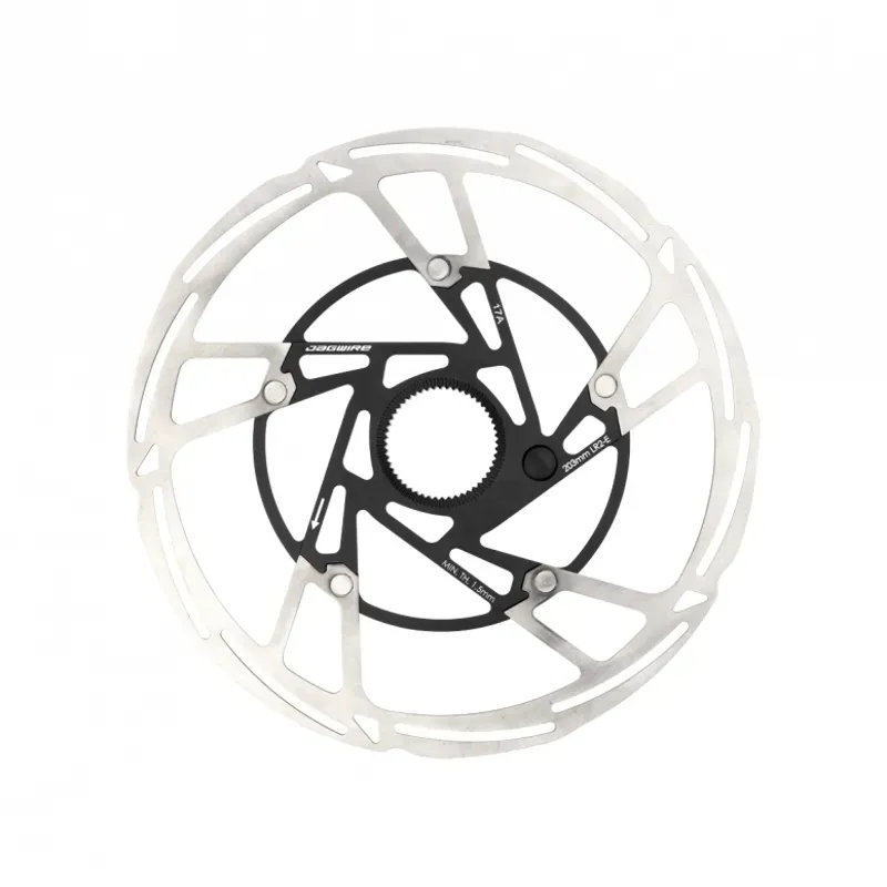 Pro LR2-E Disc Brake Rotor - Centerlock Silver-1