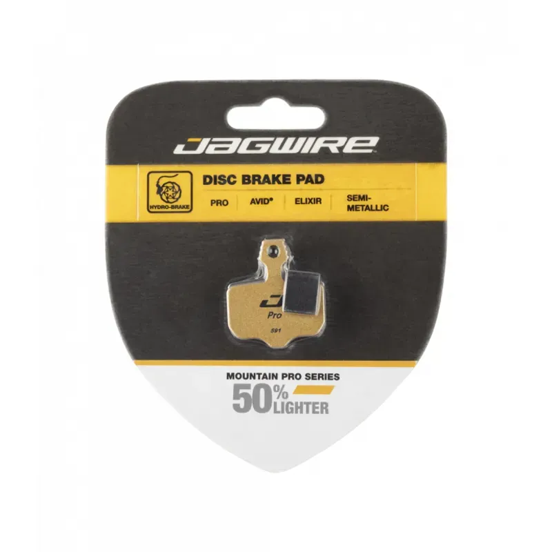 Jagwire Pro Semi-Metallic Disc Brake Pads Sram/Avid DCA075 in Gold-2