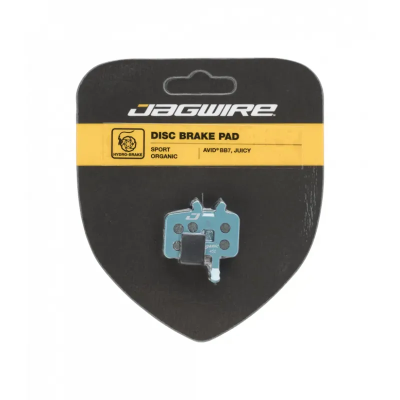 Jagwire DCA764 Sport Organic Avid Disc Brake Pad in Turquoise-2