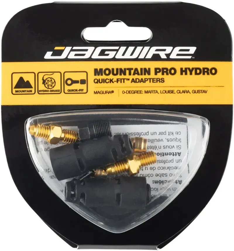 Jagwire Pro Hydr. Hose Q.-Fit Adaptor for Magura Clara Julie in Silver-1