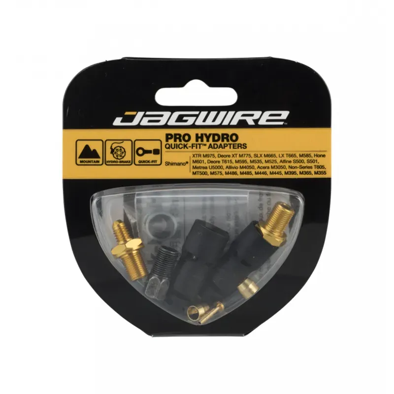 Jagwire Pro Shimano Disc Brake Quick-Fit Adapter in Black-2