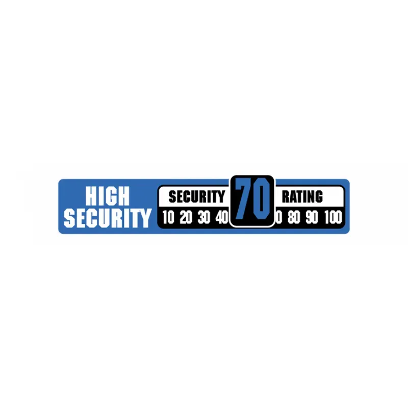 Onguard K9 Link Plate Combination Lock 885mm in Black/Yellow-3
