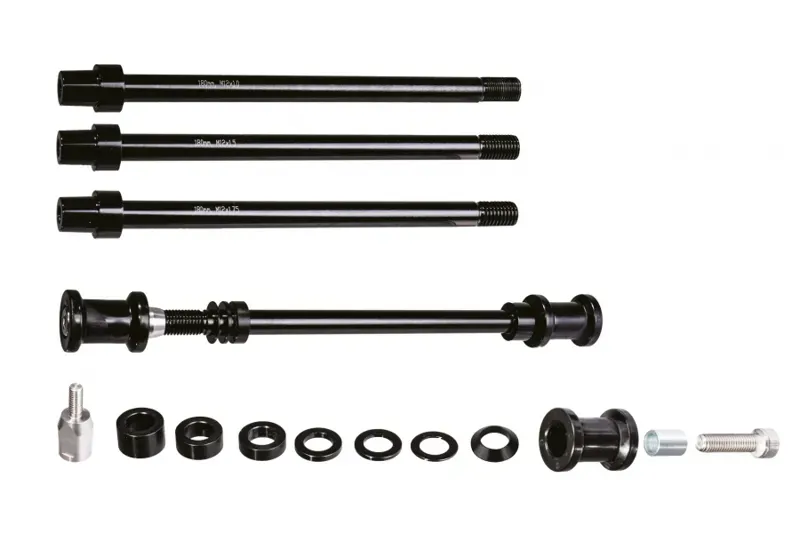 Journey TX Axle Kit - Hub Gears Black/Silver