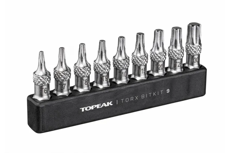 Topeak Torx 9 Tool Bitkit  in Silver