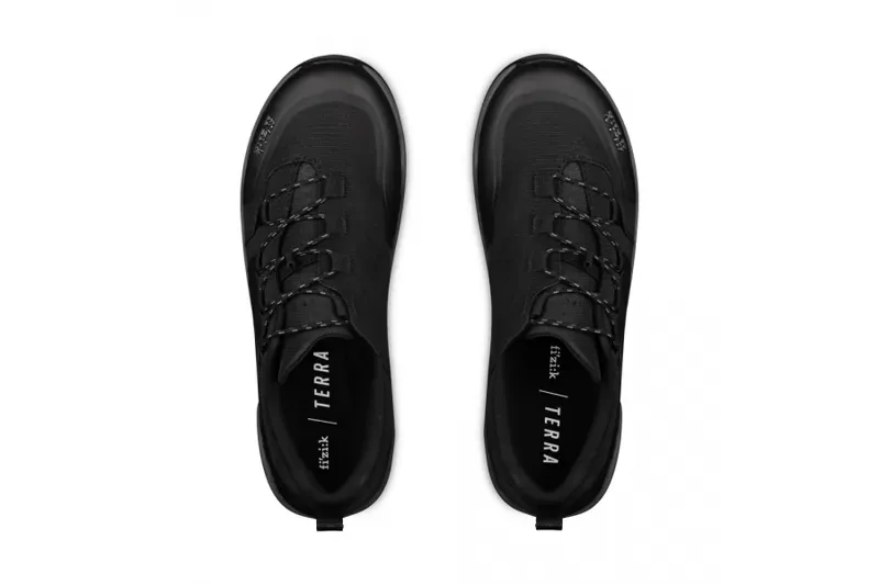 Fizik X2 Ergolace Flat Shoes in Black-2