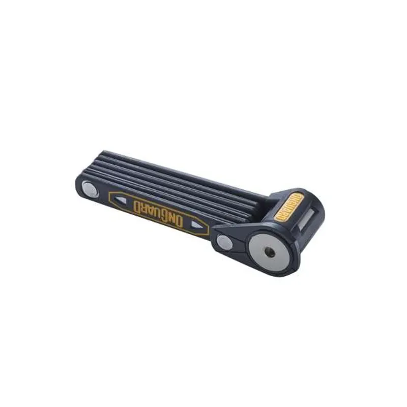 OnGuard K-9 Link Plate Key Lock 750mm in Black/Yellow-2