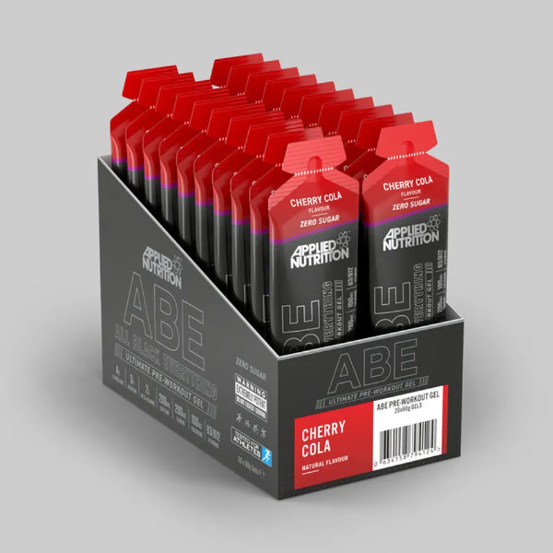 Applied Nutrition ABE Pre-Workout Gel Box - 20 x 60g - Cherry Cola