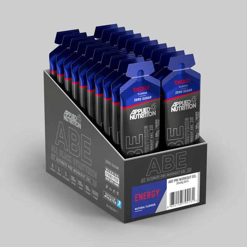 Applied Nutrition ABE Pre-Workout Gel Box - 20 x 60g - Energy Flavour