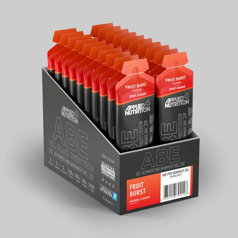 Applied Nutrition ABE Pre-Workout Gel Box - 20 x 60g - Fruit Burst