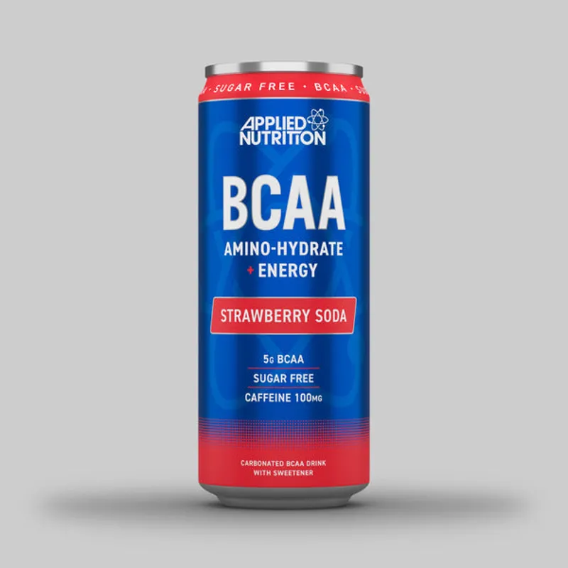 Applied Nutrition BCAA Energy Drink 1 x 330ml - Strawberry Soda