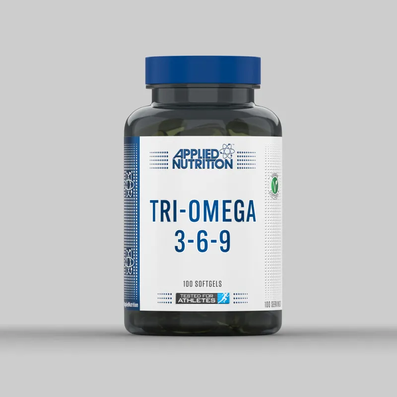 Applied Nutrition Tri-Omega 3-6-9 1000mg - 100 Soft Gels
