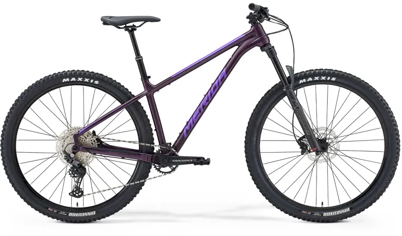 2021 Merida Big Trail 600 Mountain Bike in Purple