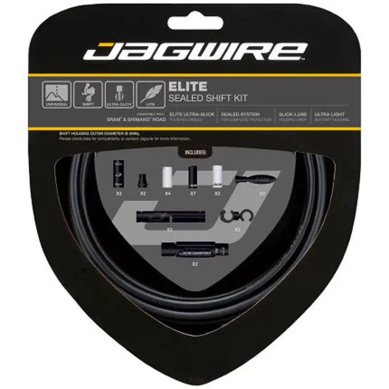Jagwire Elite Sealed Gear Kit in Black