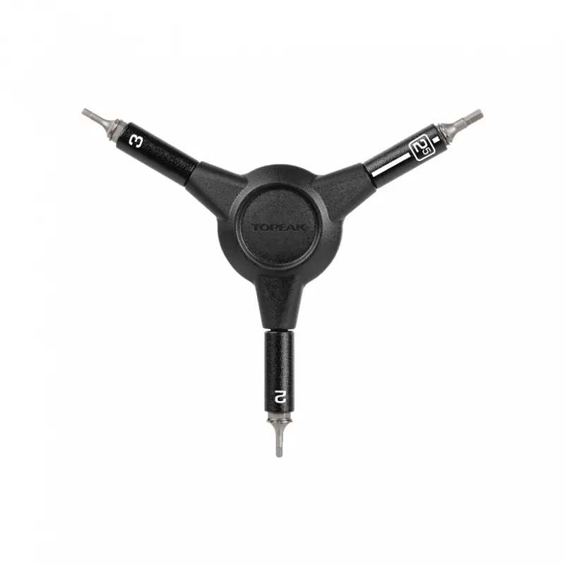 Topeak Y-Hex 2/2.5/3mm Speed Wrench in Black