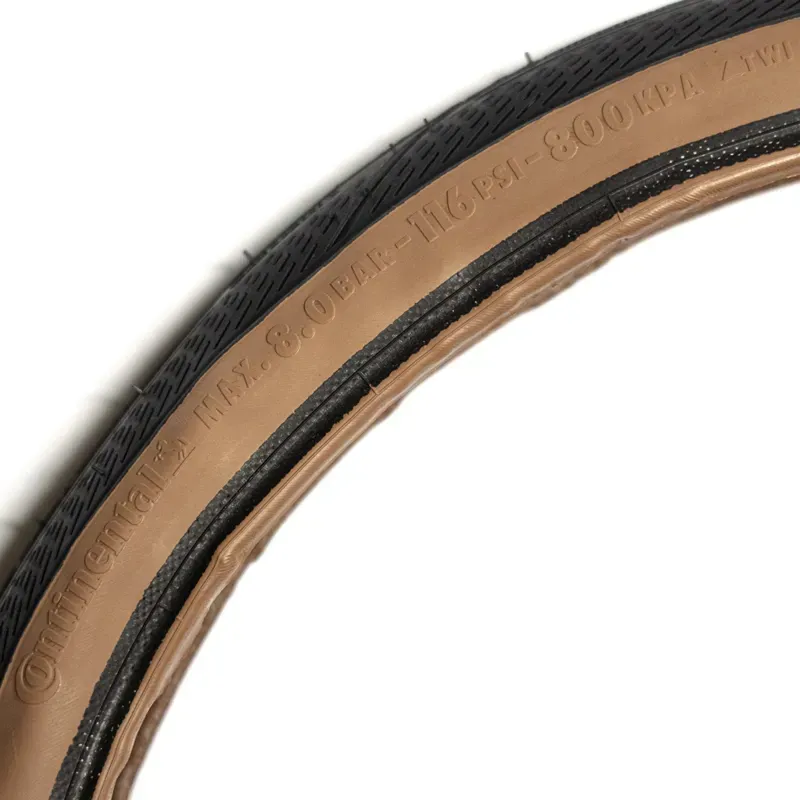 Continental Contact Urban Foldable Tyre 16x1.35-inch in Black/Brown-4