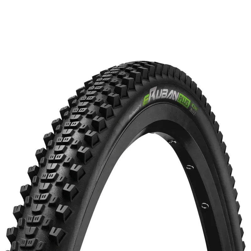 Continental Eruban Plus Wire Bead Tyre in Black/Black Reflex-1