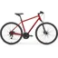 2021 Merida Crossway 40 Hybrid Bike in Red