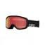 Giro Roam Snow Goggles in Black Wordmark Amber/Yellow