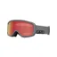 Giro Roam Snow Goggles in Grey Wordmark Amber/Yellow