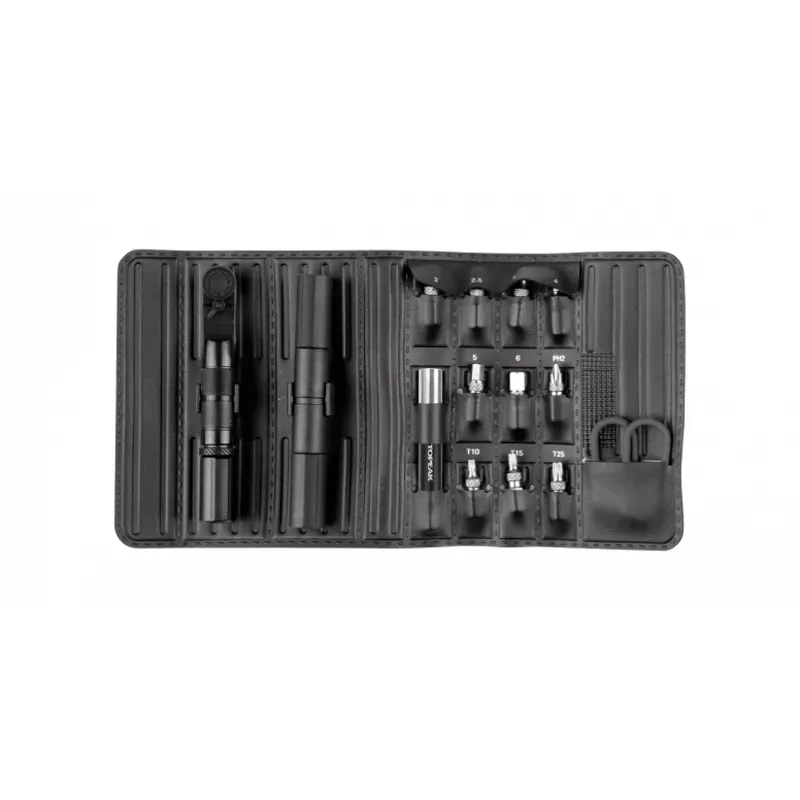 Topeak Ratchet N Roll Elite Ratchet Tool Set in Black