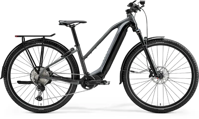 2022 Merida eBig Tour 400 EQ MY22 Electric Bike in Grey