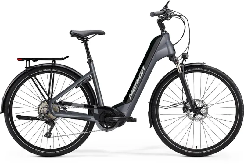 2022 Merida eSpresso City 700 EQ MY22 Electric Bike in Grey