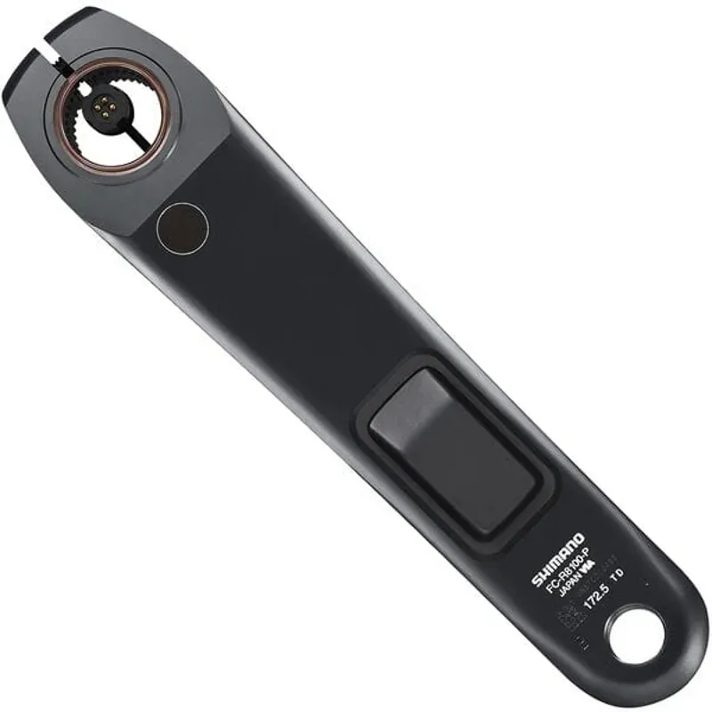 Shimano Spares FC-R8100-P Left Hand 175mm Crank Arm Unit in Black-1