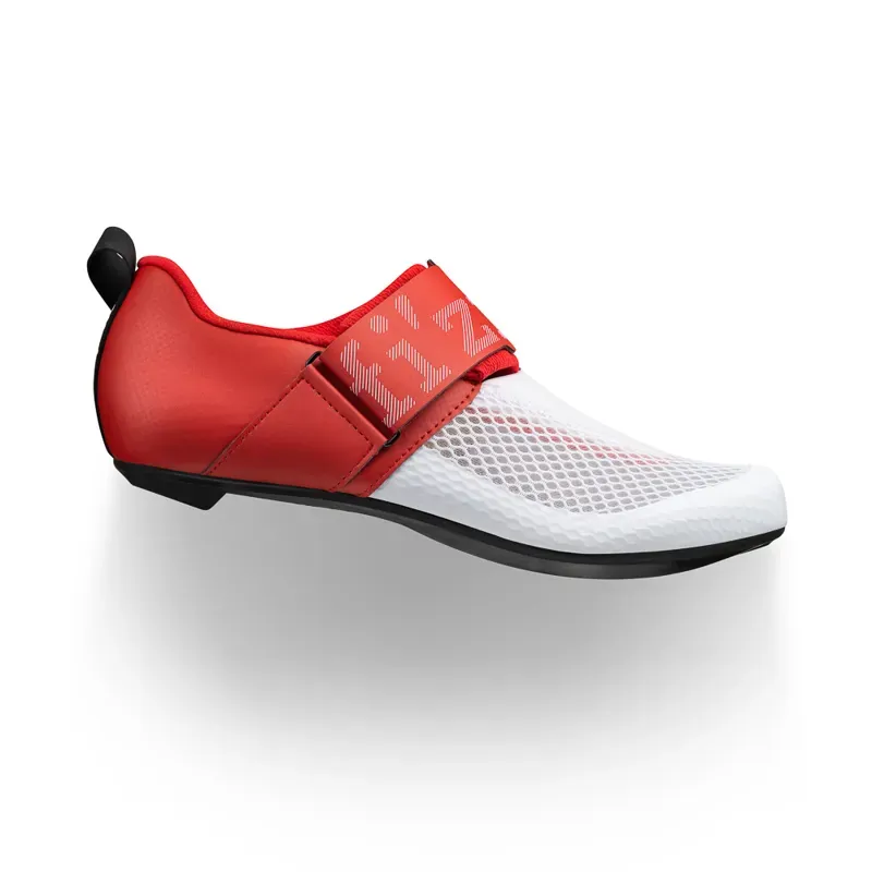 Fizik Transiro Hydra Shoes in White/Red
