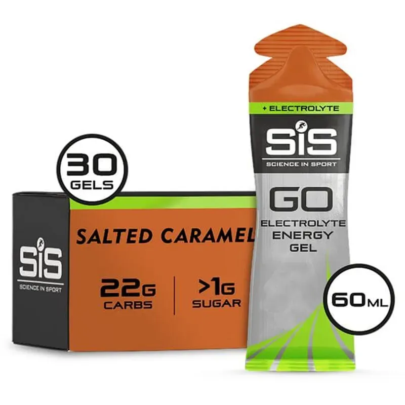 Science in Sport GO Isotonic 30 Pack Electrolyte Gel in Salted Caramel