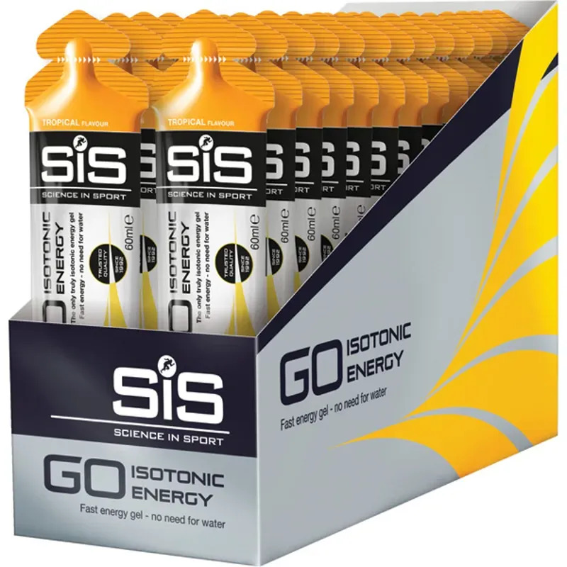 Science in Sport GO Isotonic 30 Pack Energy Gels in Tropical Fruit