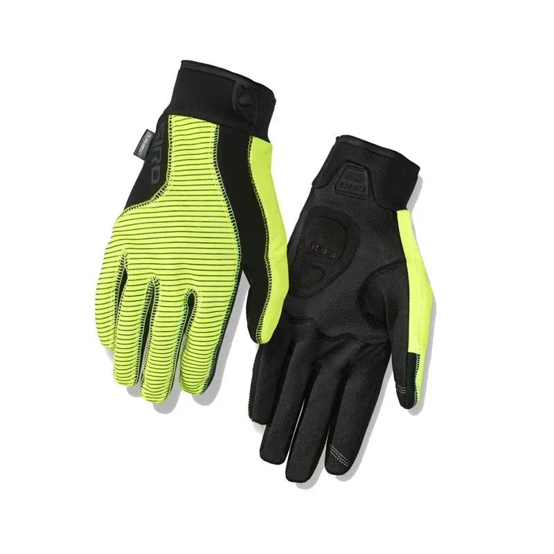 Giro Blaze 2.0 Glove Water Resistant Cycling Gloves In Yellow