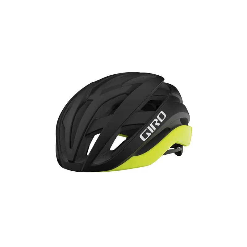 Giro Cielo Mips Helmet In Matte Black/Highlight Yellow