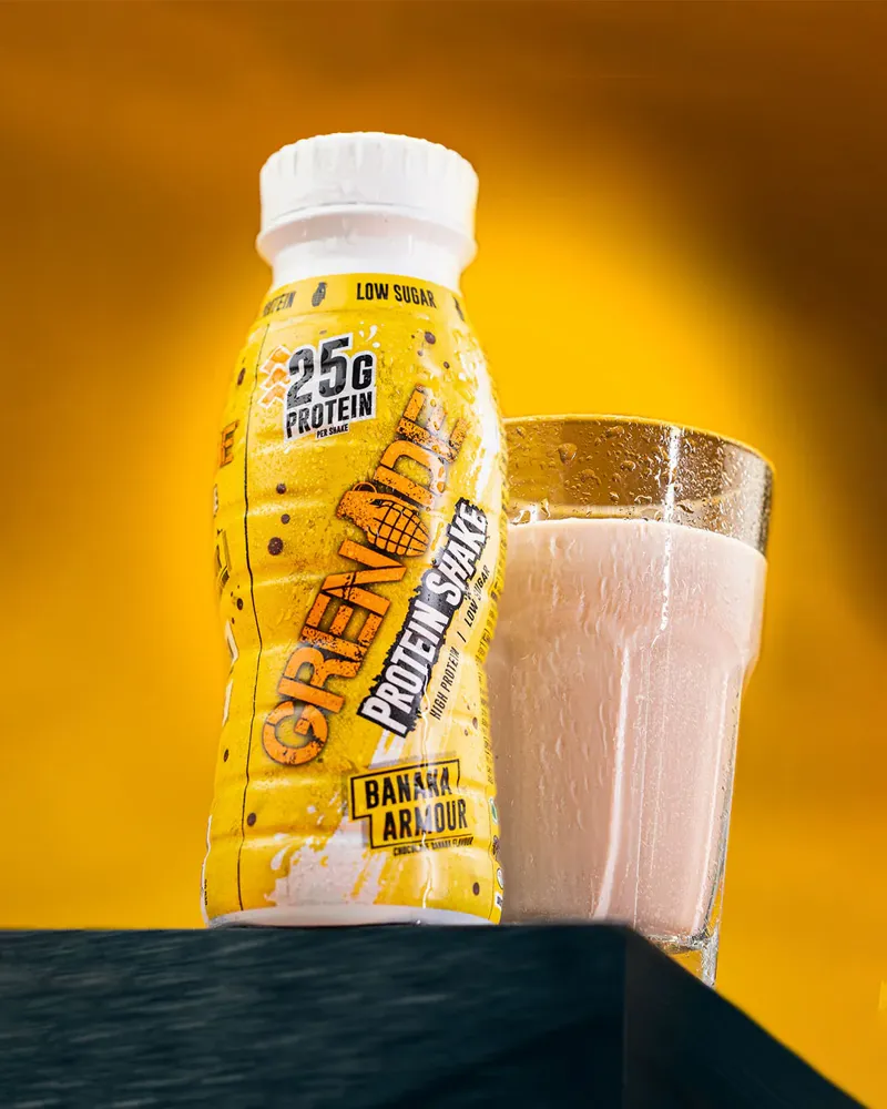 Grenade Protein Shake - 1 x 330ml Banana Armour