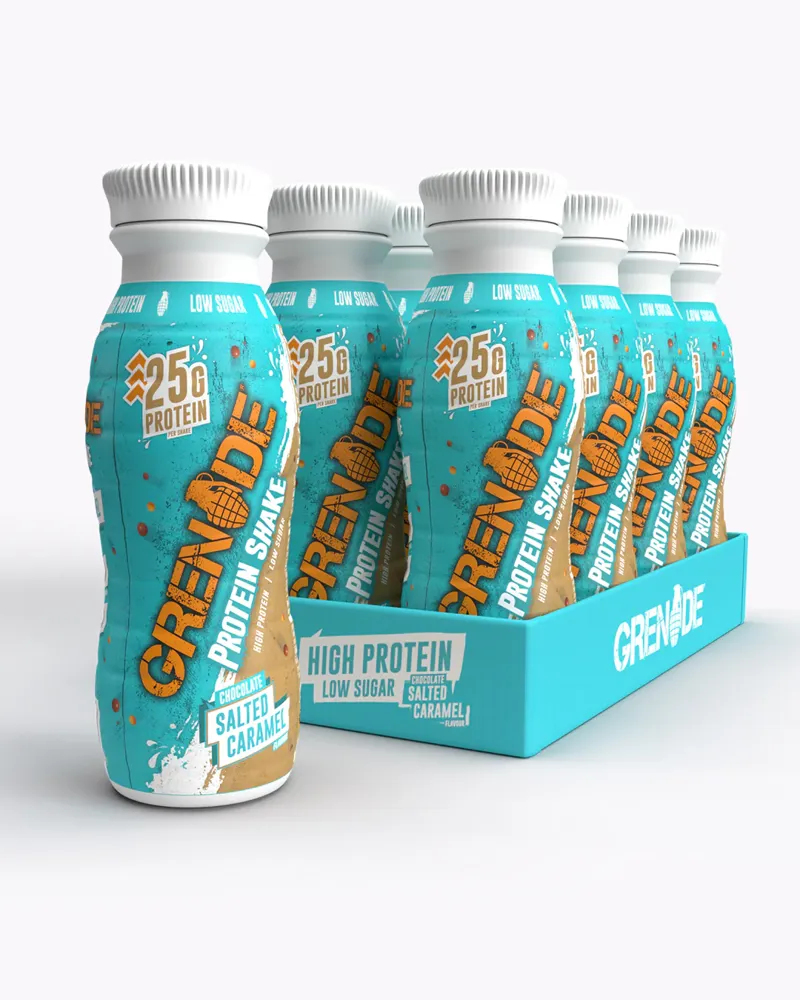 Grenade Protein Shake - 8 x 330ml Chocolate Salted Caramel