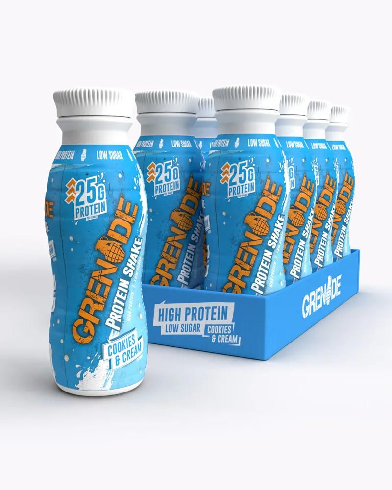 Grenade Protein Shake - 8 x 330ml Cookies and Cream