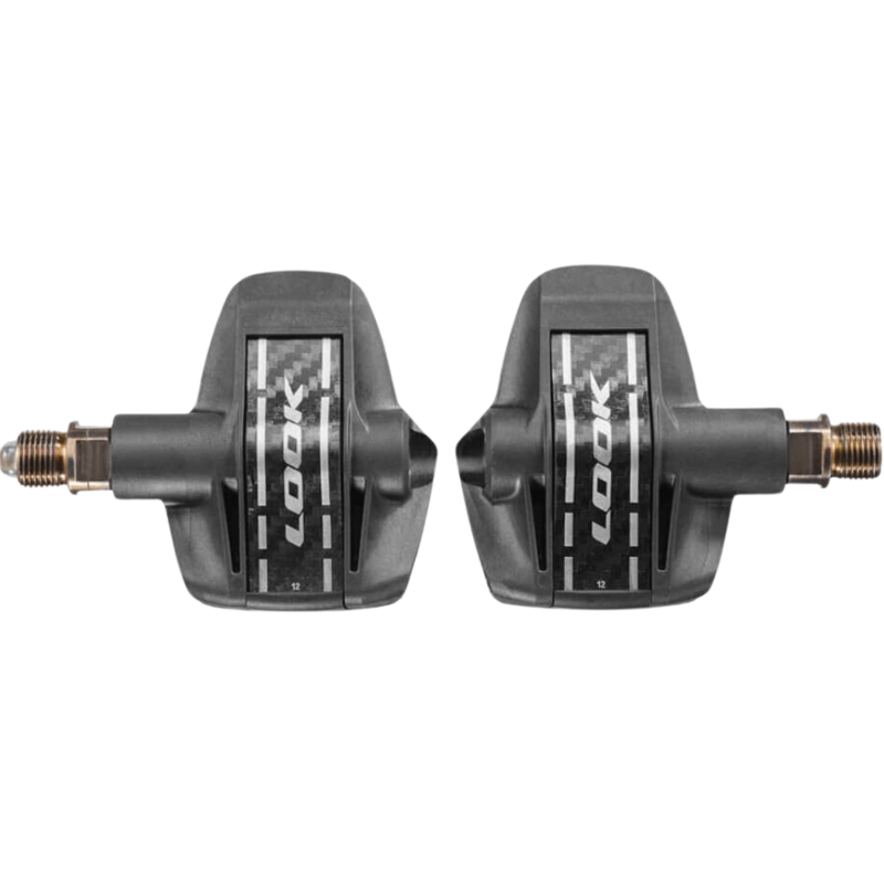 Look Keo Blade Carbon Power Single Sided Powermeter Pedals in Black-2