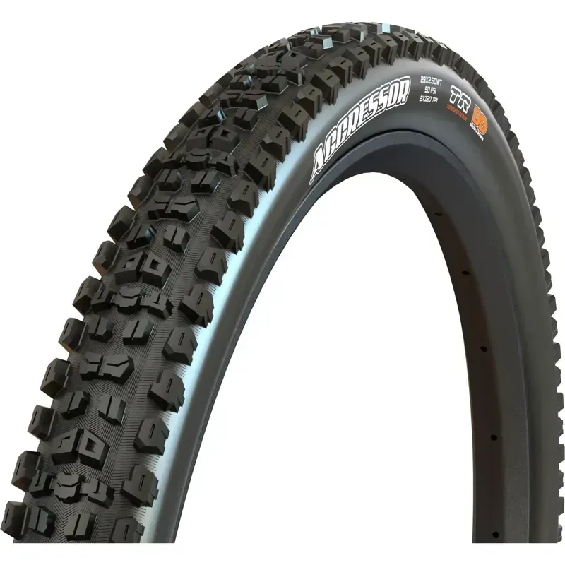 Maxxis Aggressor Dual Compound Double Down Tyre in Black-1