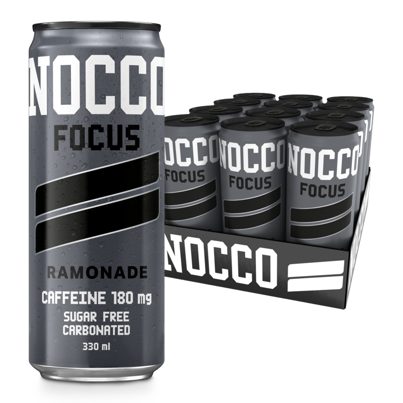 NOCCO Focus - 12 x 330ml Cans Ramonade