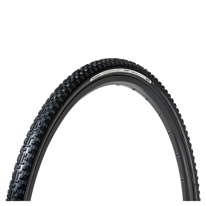 Panaracer Gravelking Ext+ Tlc Folding Tyre 2023: BLACK/BLACK 700x35c