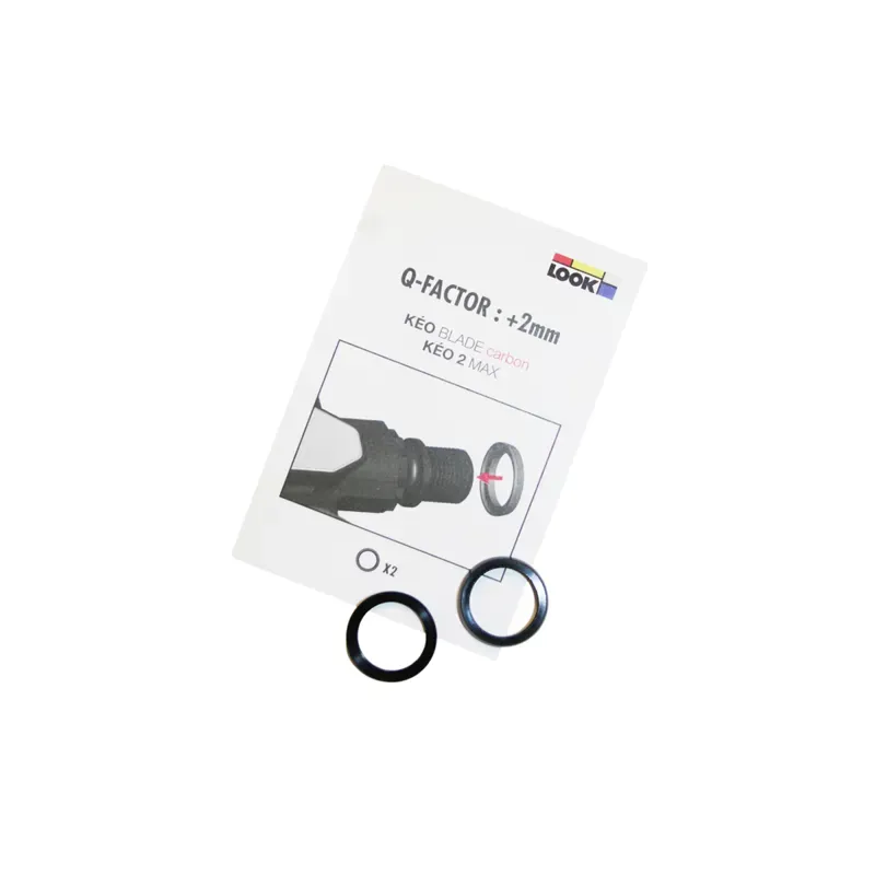 Look Keo 2 Max/Keo Blade Adjustable Q-Factor Washer in Black