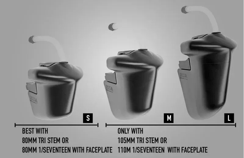 Profile Design Aeroflow Hydration System Bottle in Black-3