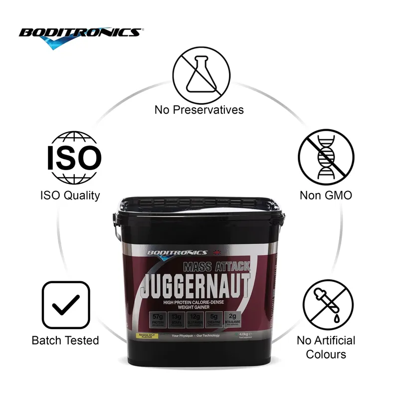 Boditronics Mass Attack Juggernaut Protein - 4Kg-1