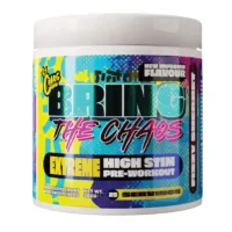 Chaos Crew Bring The Chaos Pre-Workout - New Improved Flavour