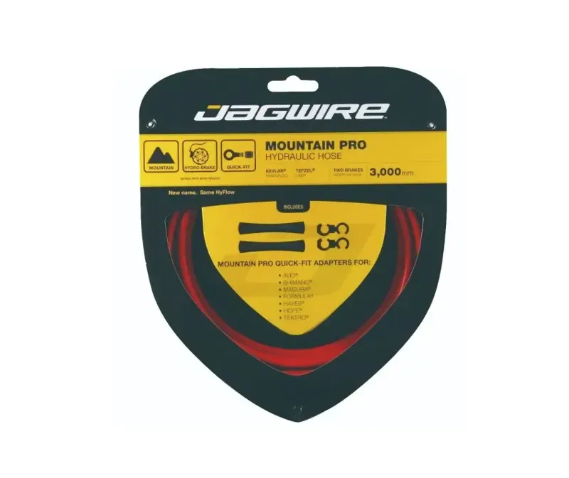 Jagwire Pro Hydraulic 3m Hose Kit in Red