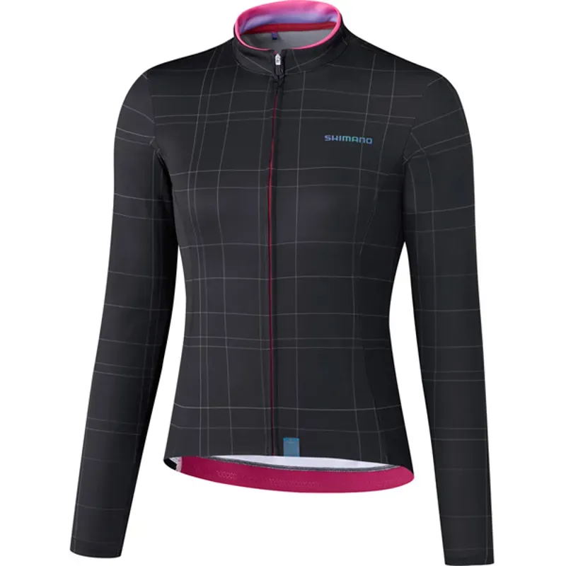 Shimano Clothing Womens Jersey Kaede Thermal in Purple
