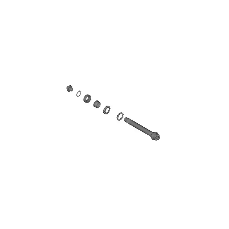 Shimano Spares WH6800-R Complete Hub Axle-1